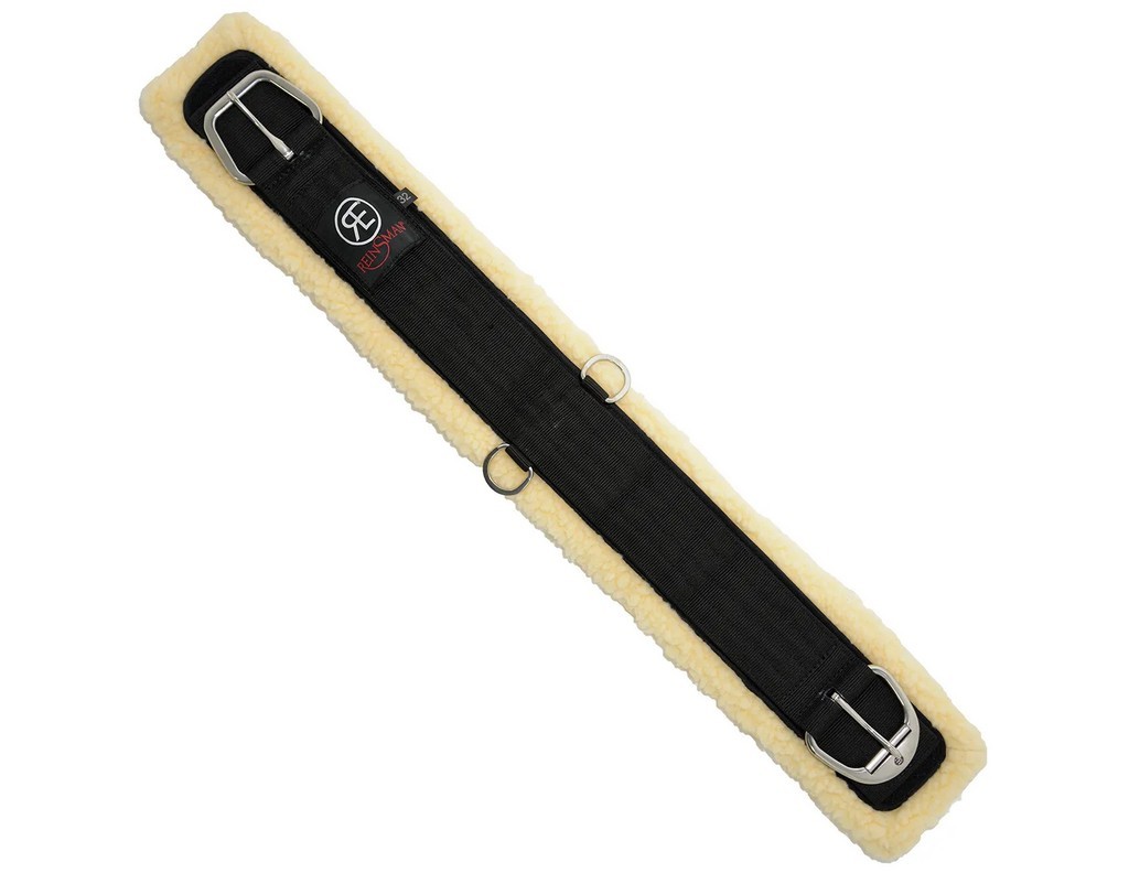 Reinsman Cinch Straight Fleece Stainless Steel Roller Buckles 9603