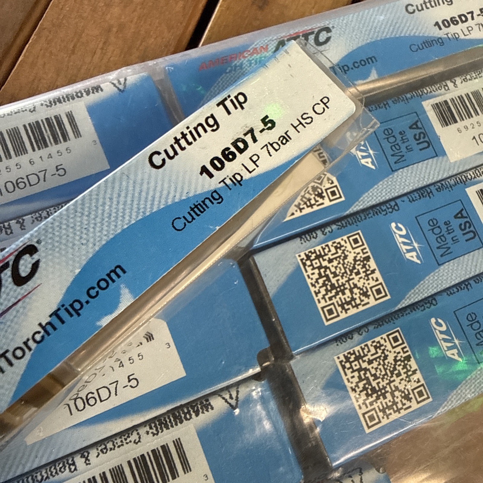 PACK 10 QTY- AMERICAN TORCH TIP Cutting Tip 106D7 Series Size 5 106D7-05