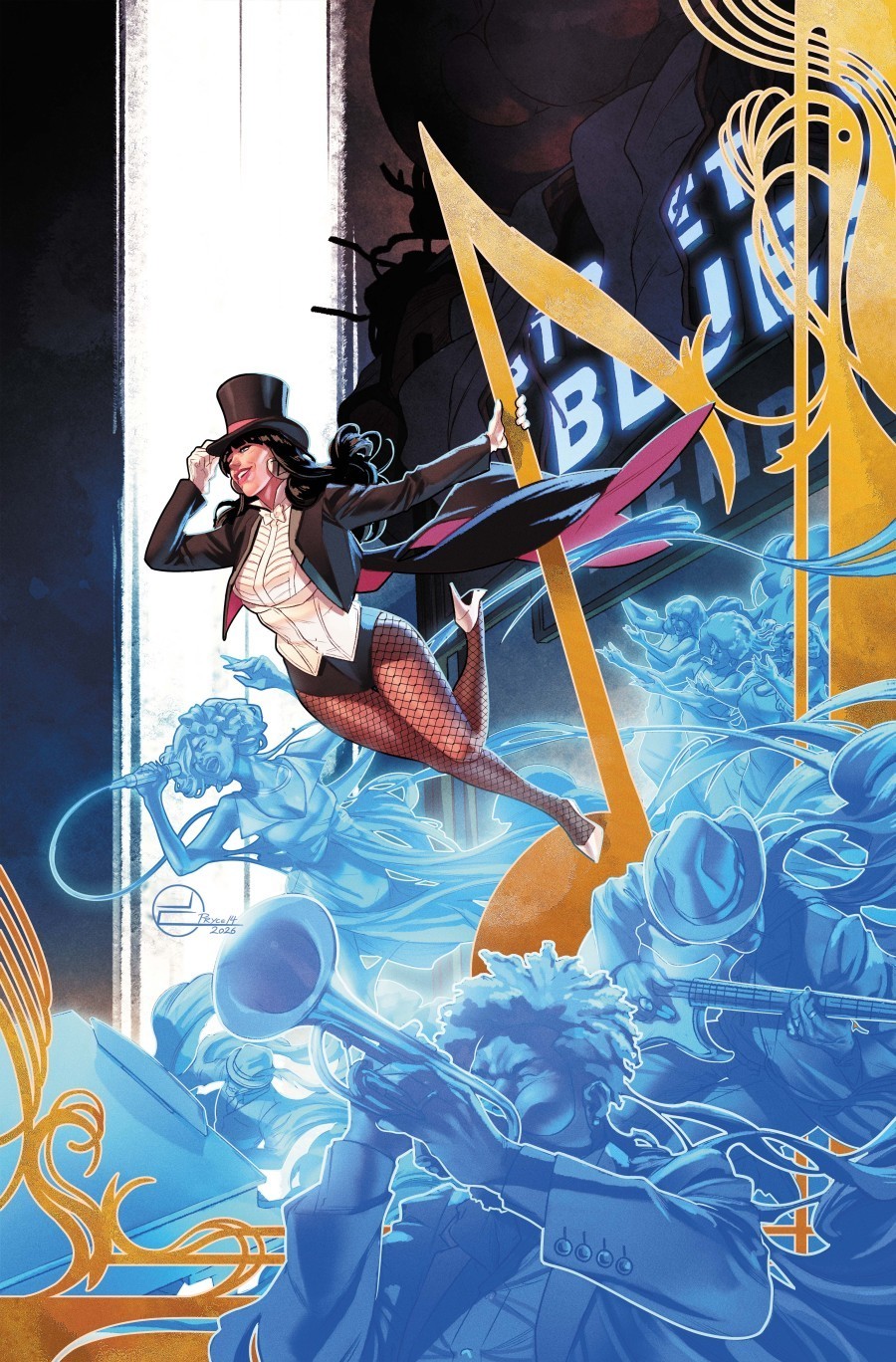 Zatanna (2026) #2 CVR A Jamal Campbell Pre Order 5/27/26 DC Comics