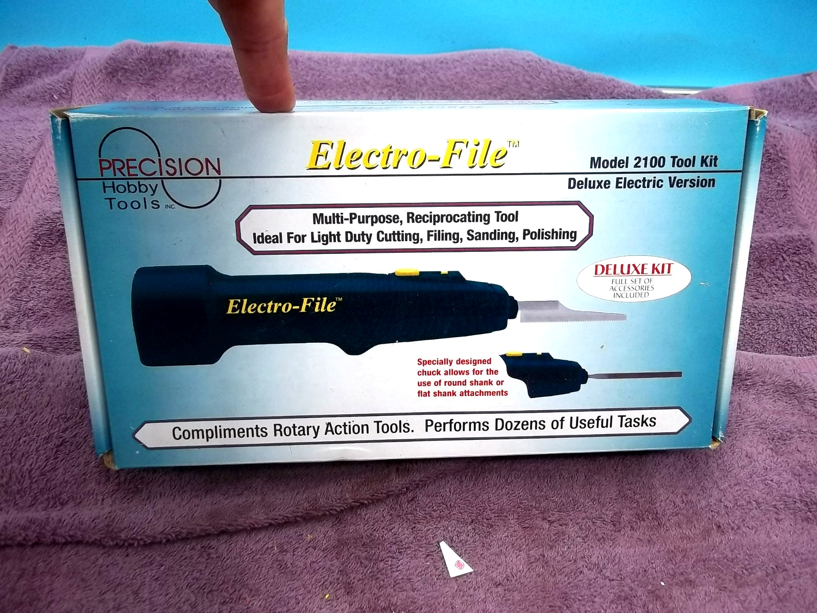 Precision hobby tool Electro File 2100 tool kit (MK-37)