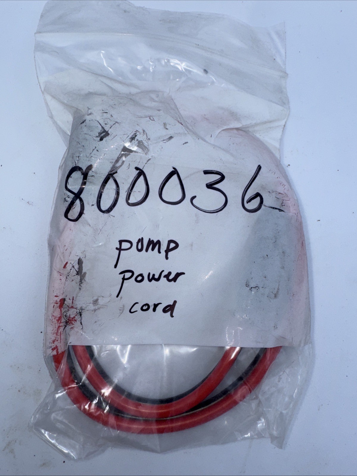 Nortrac 800036 PUMP POWER CORD