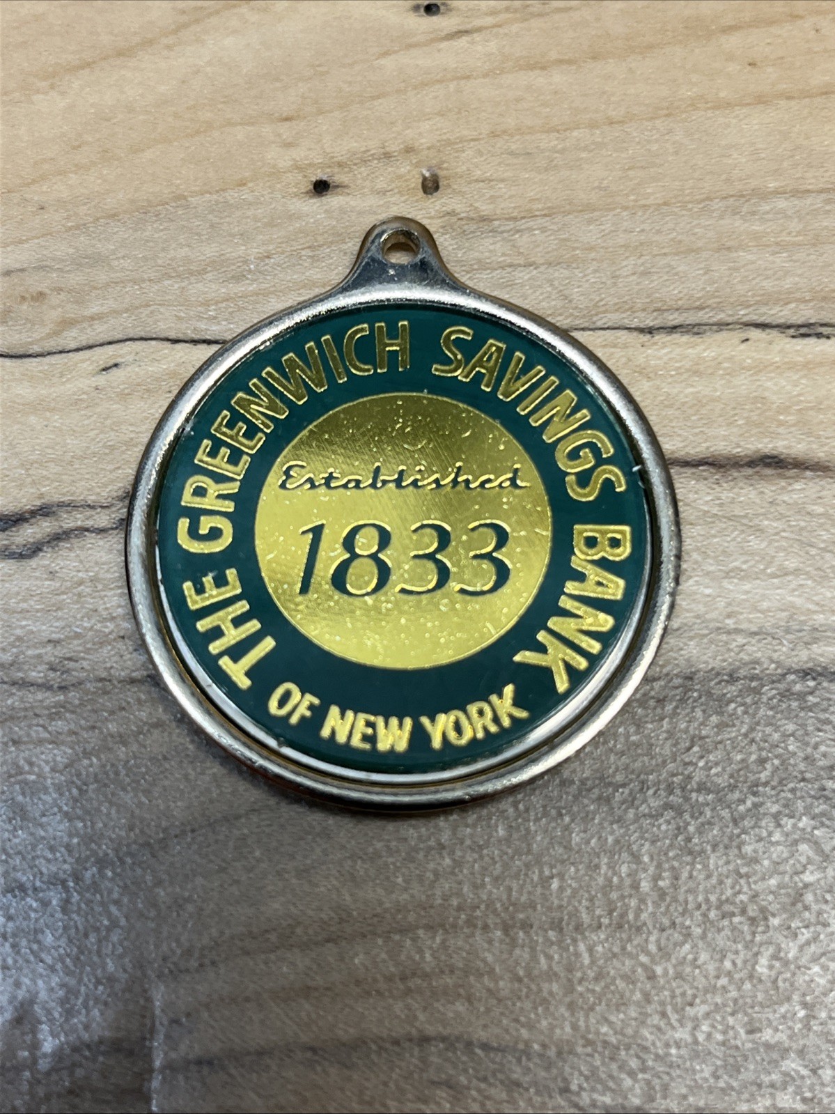 Greenwich Savings Bank New York, N. Y. Key Fob *D195