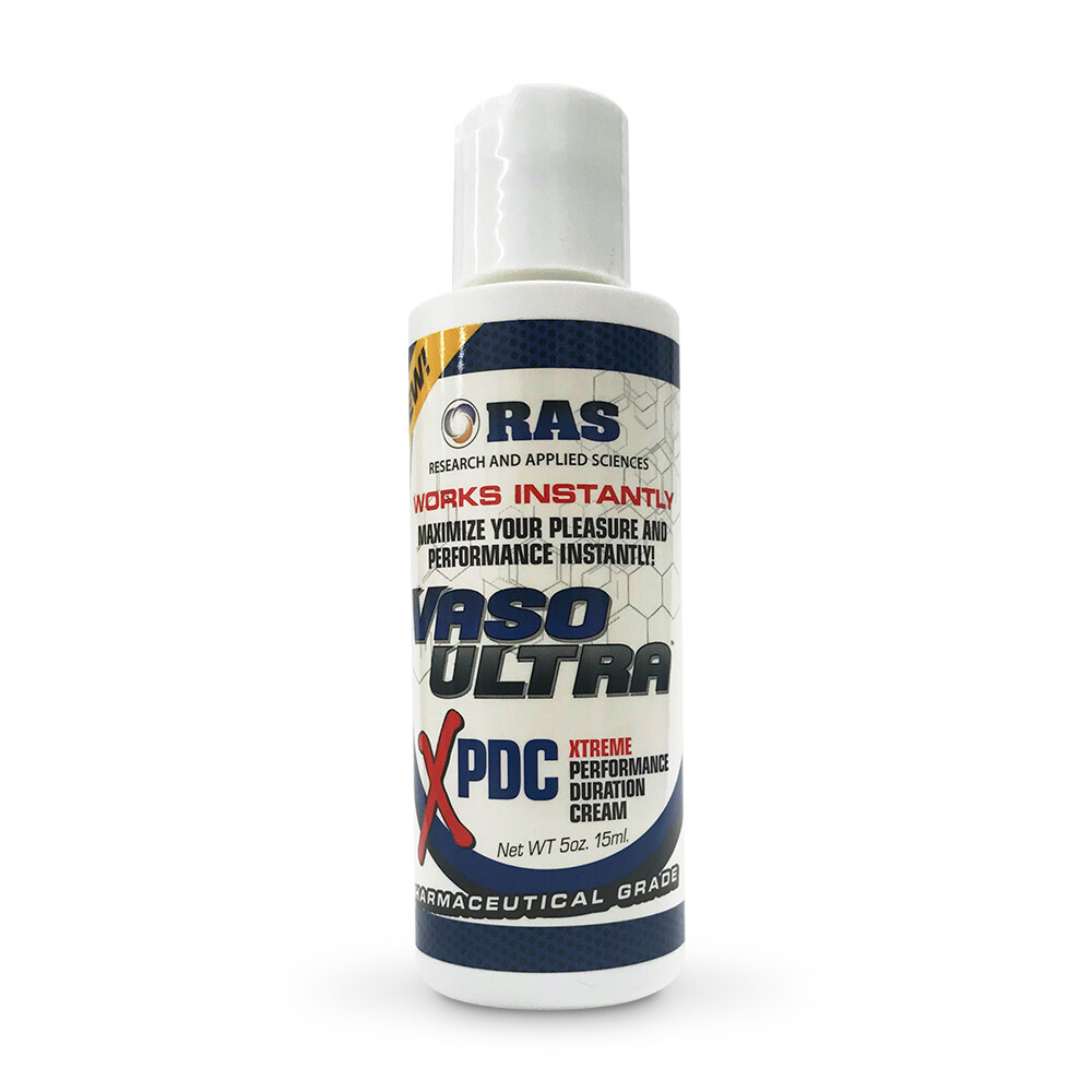 Vaso Ultra Xtreme Performance Duration Cream 5 Oz