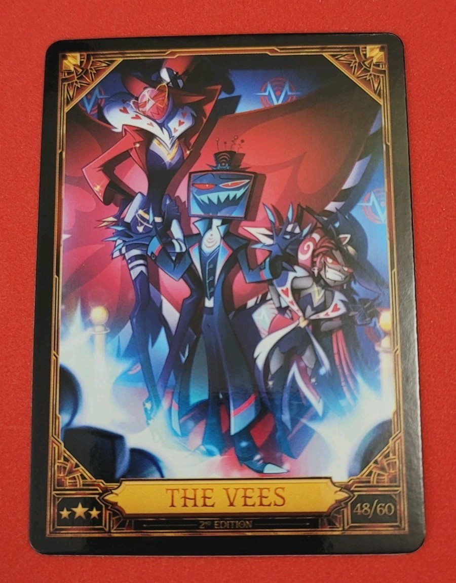 Hazbin Hotel Trading Card Season 2 2nd Edition The Vees 48/60 Rare Non Foil
