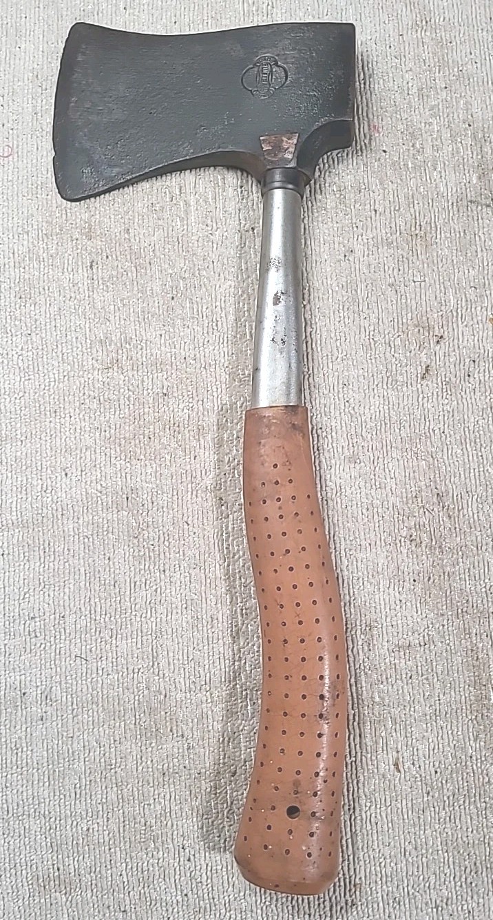 Vintage Blue Grass Trade Mark Hatchet U.S.A. MADE TOOL Approximately 12"