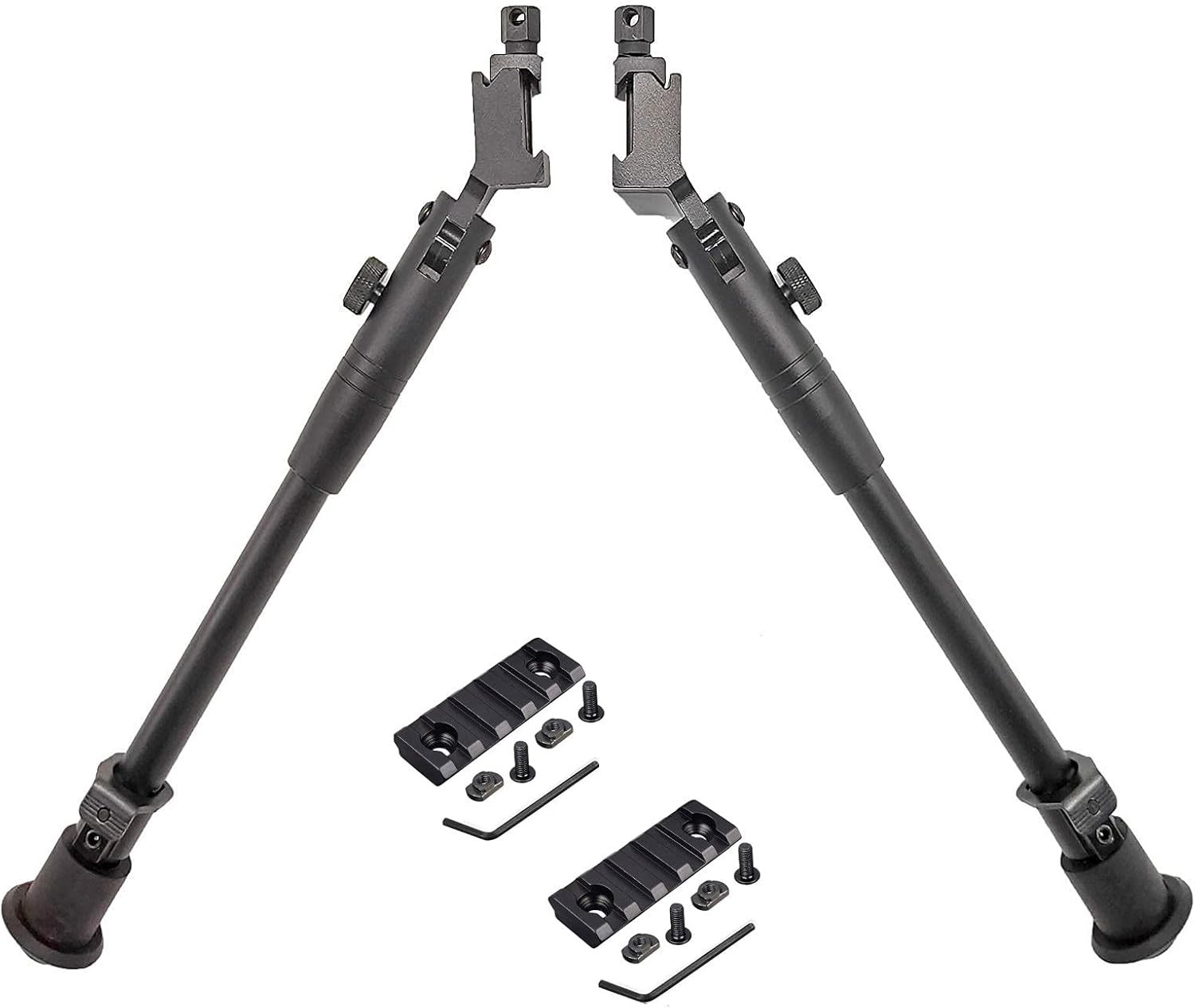 Tactical Side Mounted Bipod 9″-12″ Adjustable for Breakbarrels/Underlevers Ai...