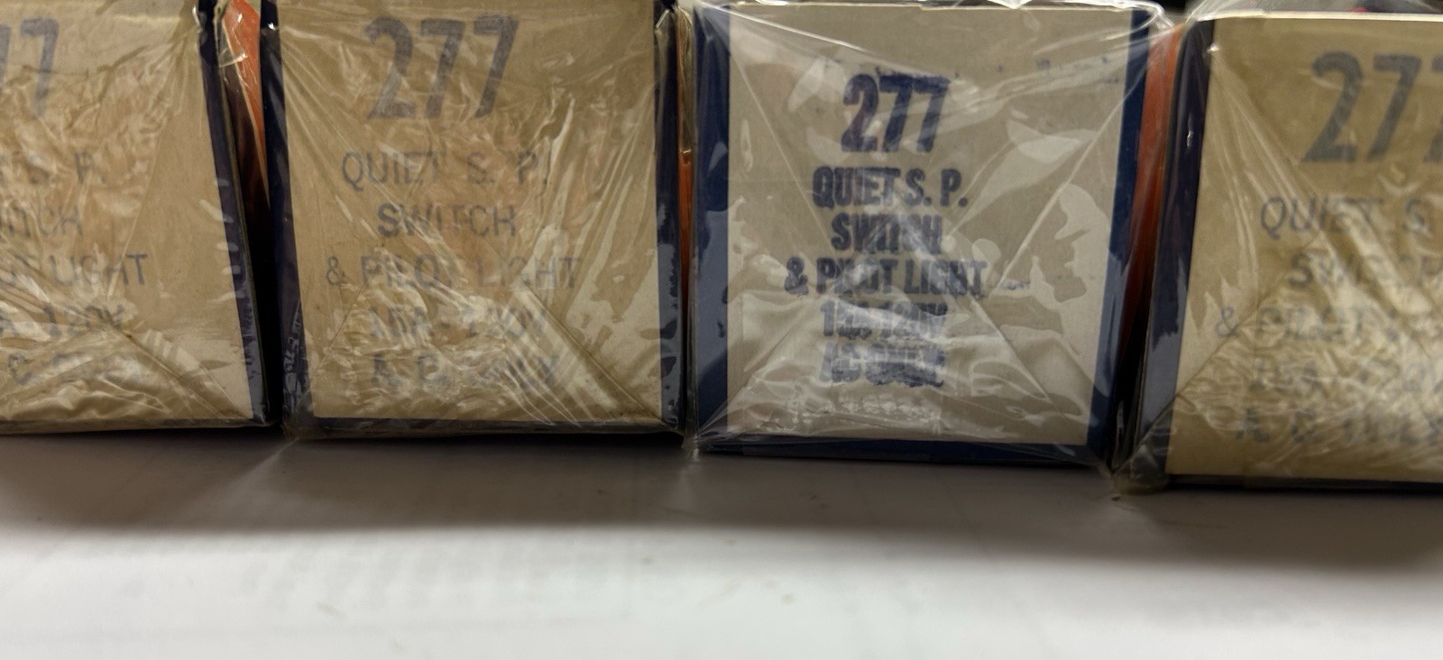 (5) EAGLE #277 SP Switch & Pilot Light Brown