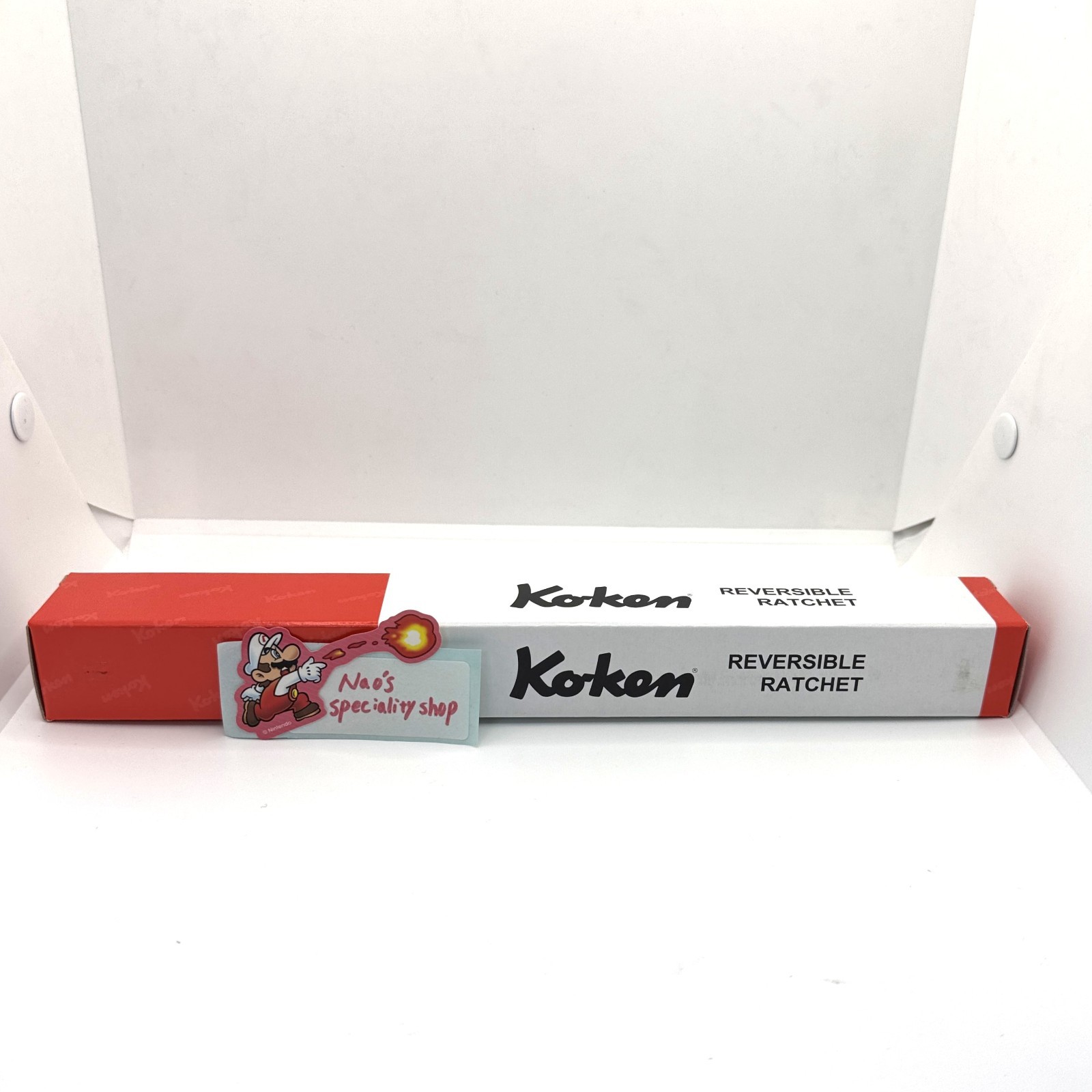 Ko-ken Koken 3726Z-280 Z-EAL Flex Head Long Ratchet Handle 3/8" Drive 280mm New