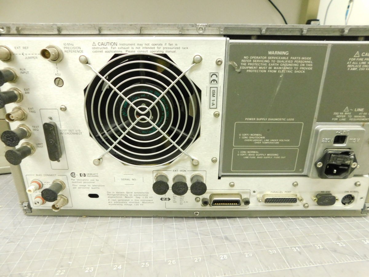 HP 8753D NETWORK ANALYZER 300KHZ-3GHZ M6510