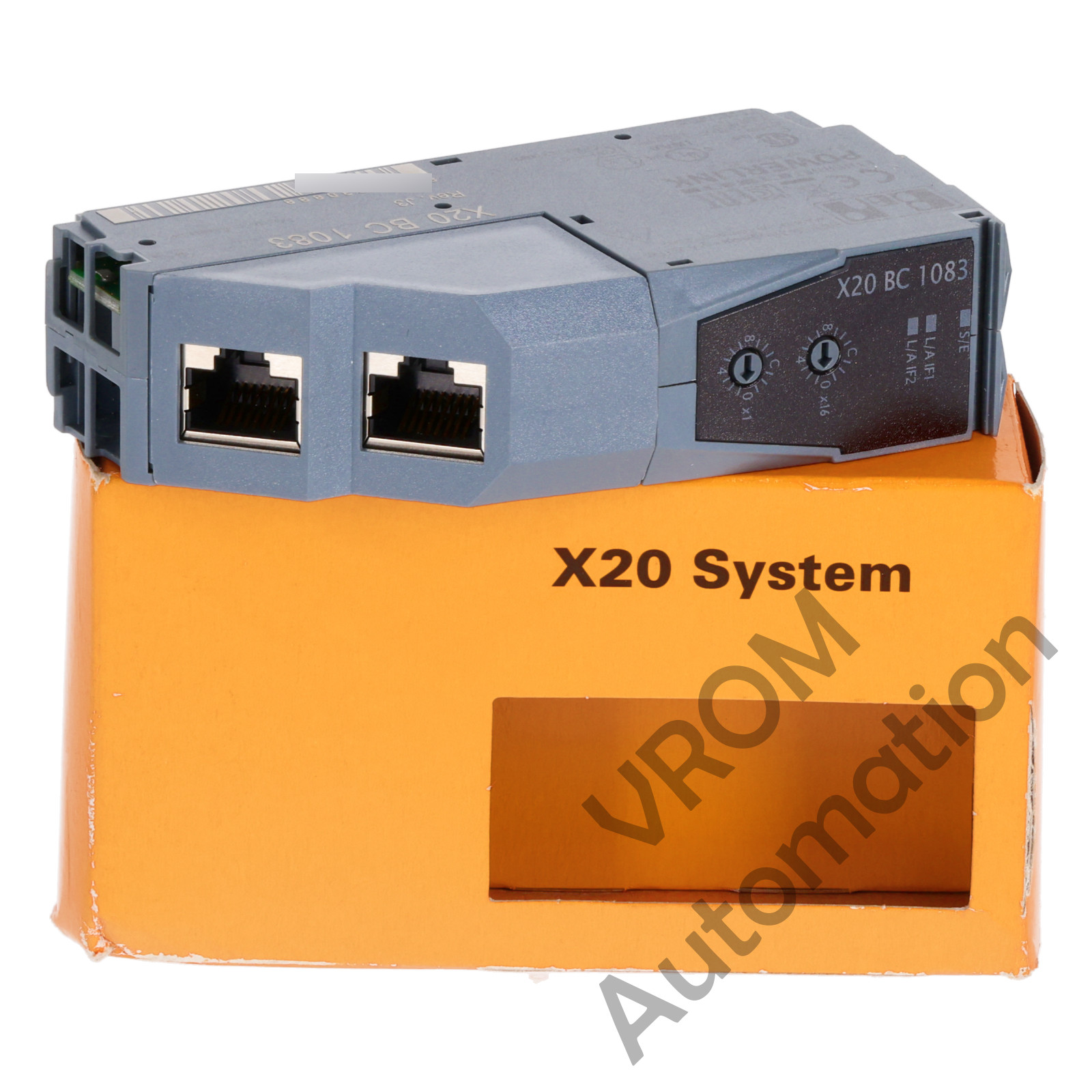 Surplus B&R Automation X20 BC 1083 BUS Controller Module Ethernet