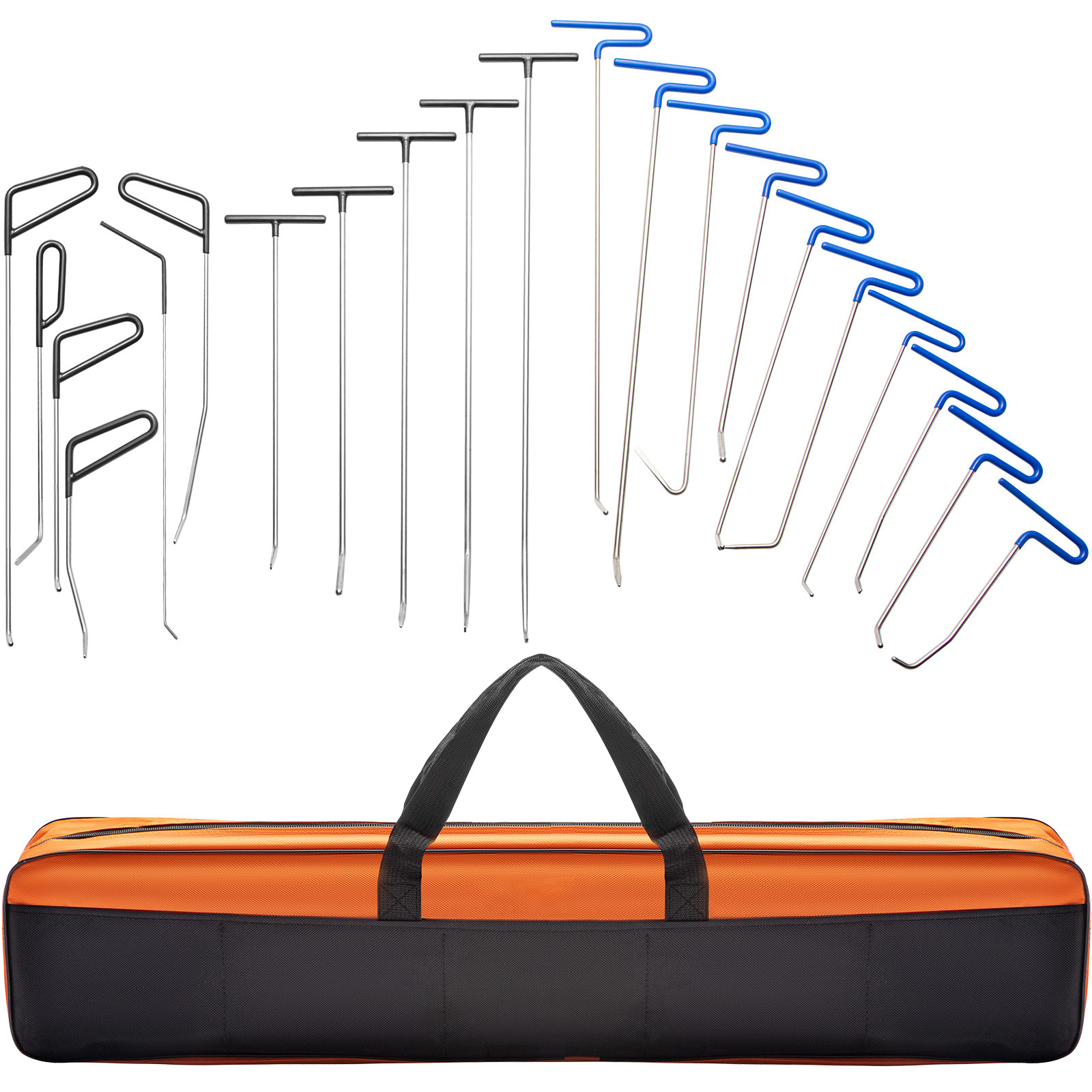 Uimoso 22PCS Dent Puller Rods Stainless Steel Paintless Repair Kits Hail Removal