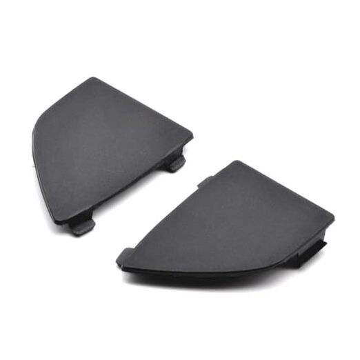 1 Pair Front Bumper Lower Grille Tow Hook Eye Cover Cap Compatible For Mazda 3