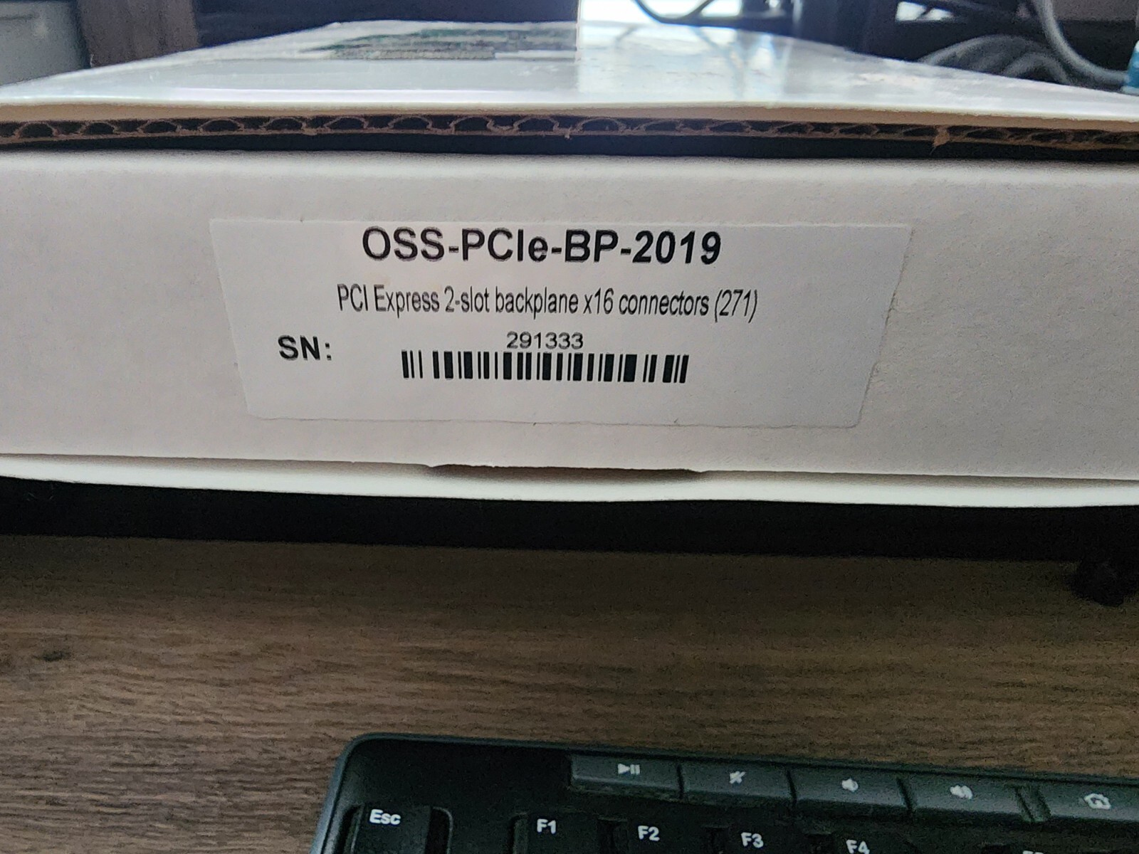 One Stop Systems PCIe 2-Slot Target Backplane OSS-PCIe-BP-2019