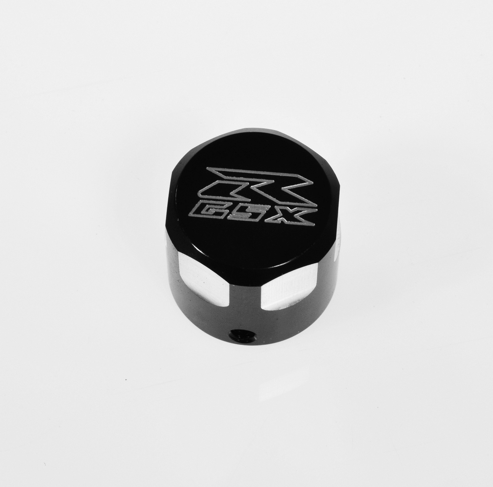 GSX-R GSXR 600 750 1000 BLACK KICKSTAND SIDE STAND NUT COVER CAP BALL CUT 305HG