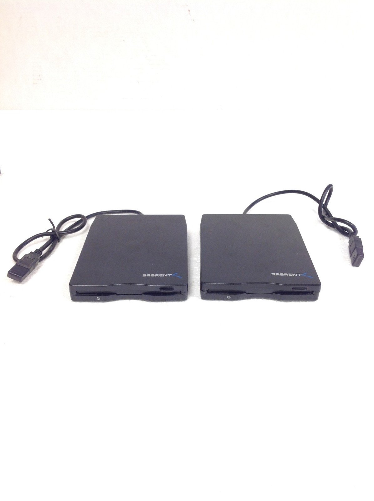 Lot Of 2 Sabrent SBT-UFDB External USB Portable Diskette Drive, WORKS FREE SHIP