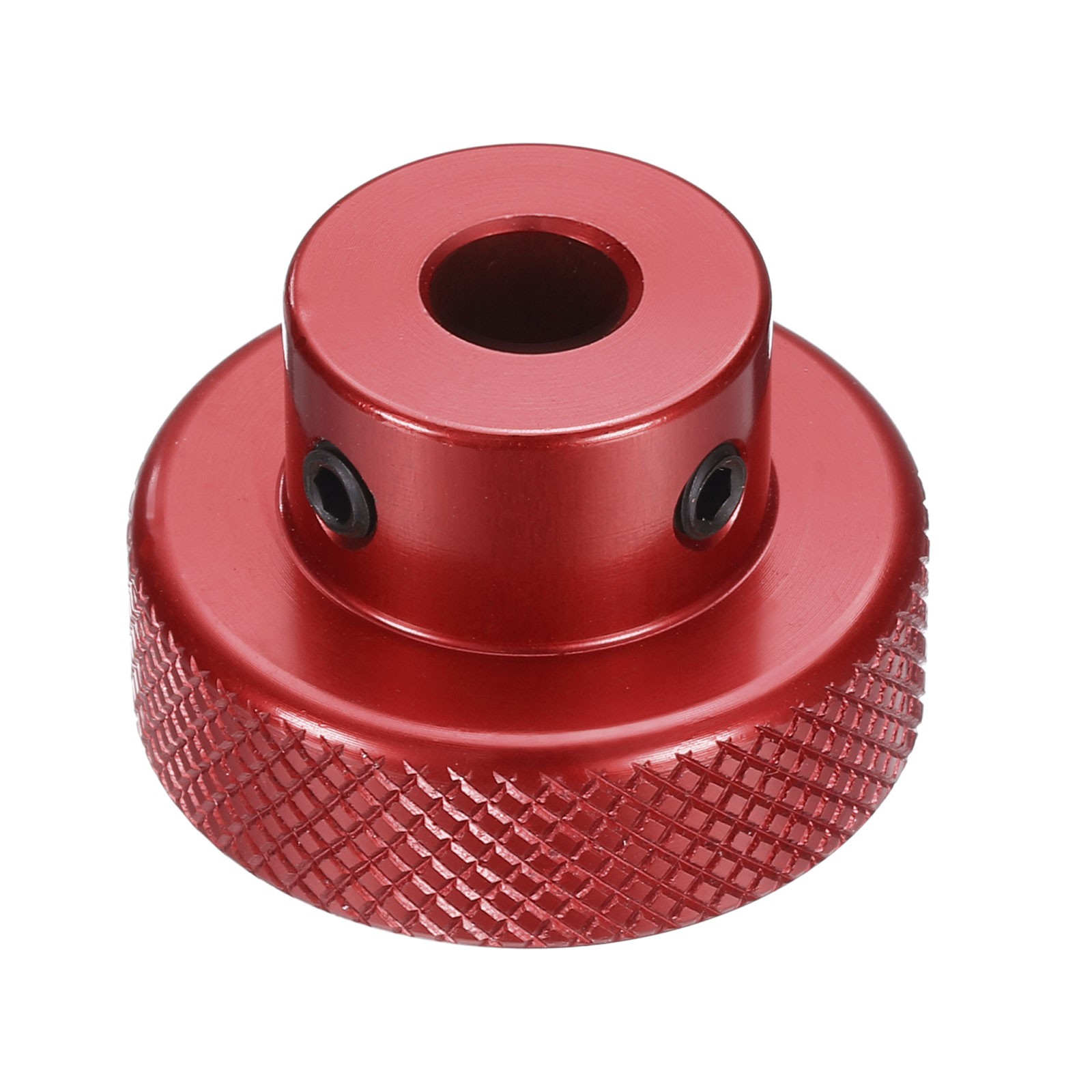 Aluminum Alloy Handwheel 30mm OD 8mm Bore Hand Wheel for Lathe, Red