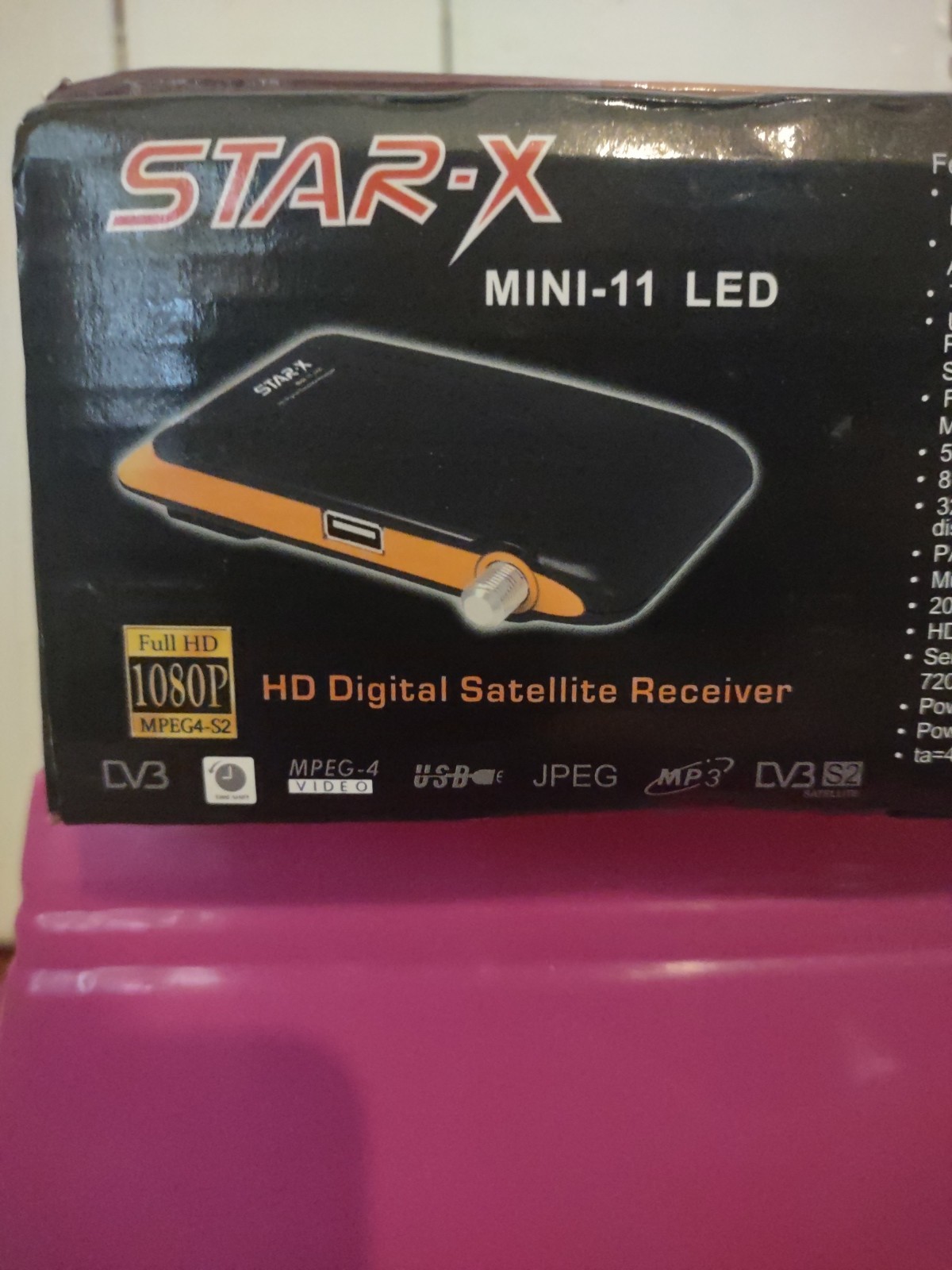 Star-X Mini 11 LED Satellite Receiver