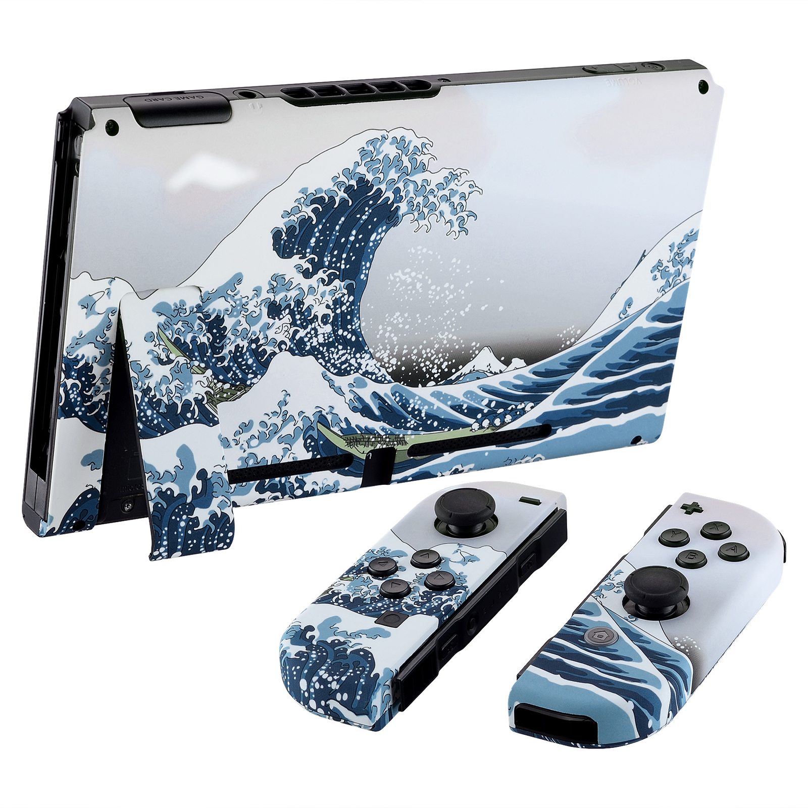 eXtremeRate Backplate Joycon Shell Buttons Replacement for Nintendo Switch USA
