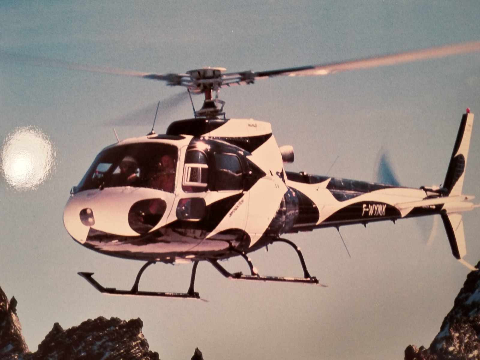 Original Aerospatiale Ecureuil AS350B1 Sales Brochure, Tri-fold, 8.25 x 11.5"