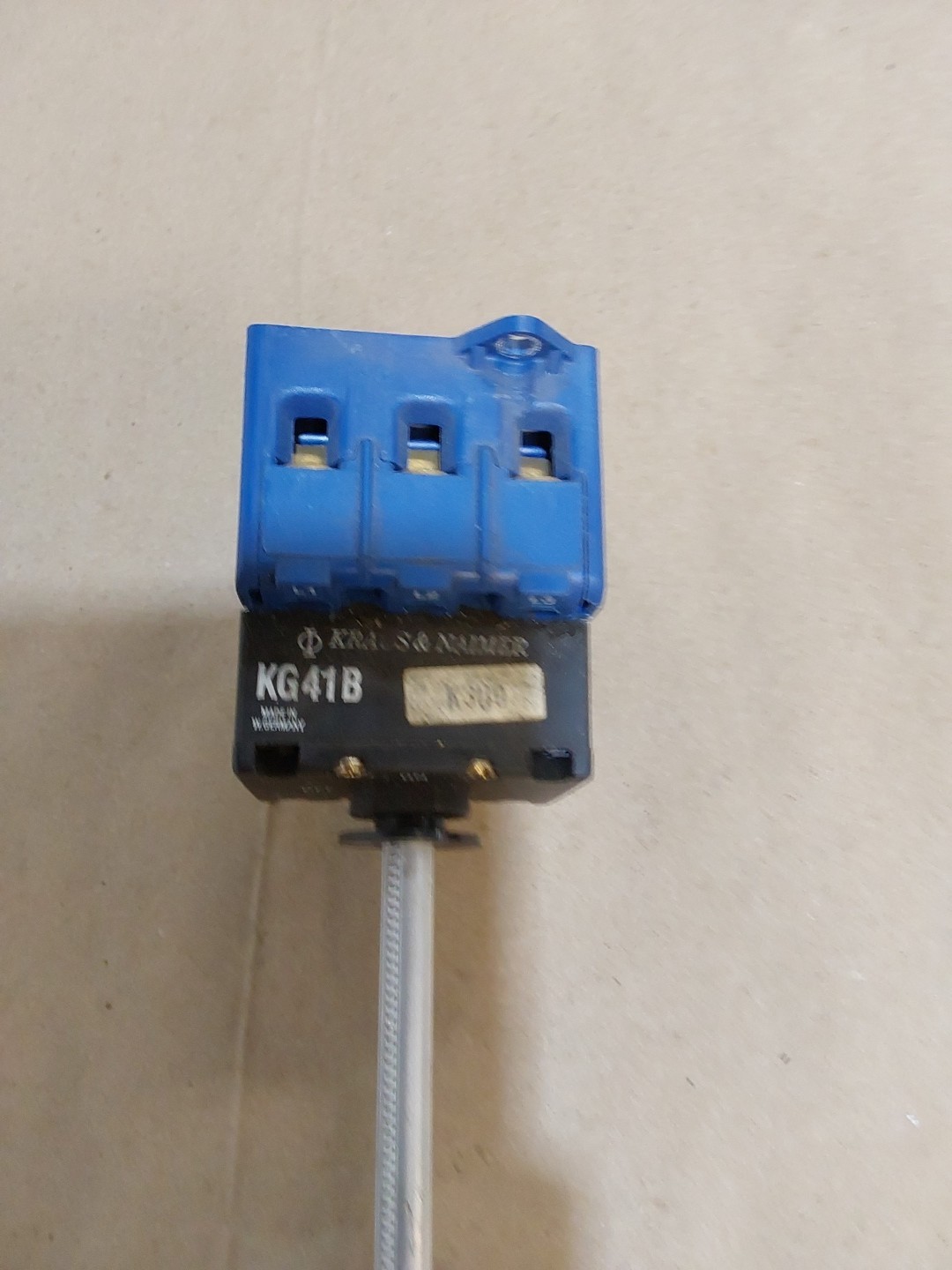 Kraus & Naimer KG41B Manual Motor Controller Disconnect Switch W/ Knob