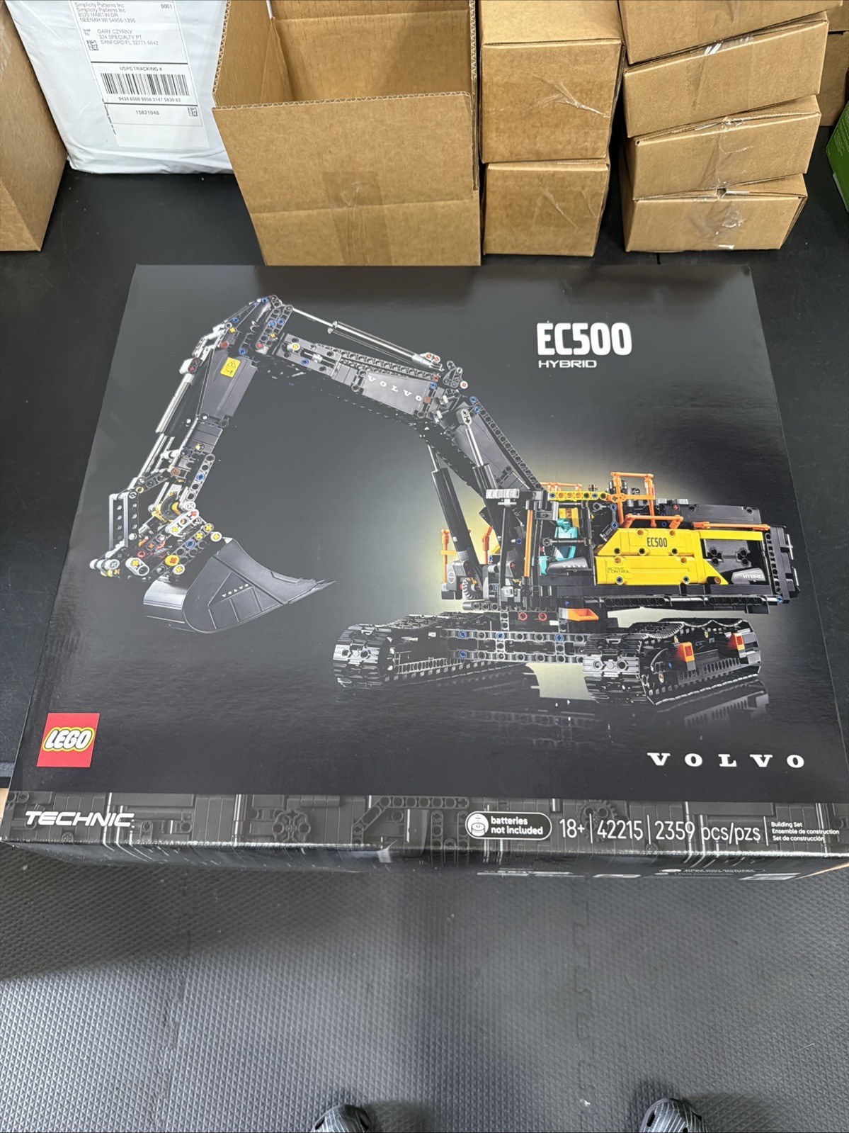 Technic Volvo EC500 Hybrid Excavator 42215 NEW SEALED 100% Authentic