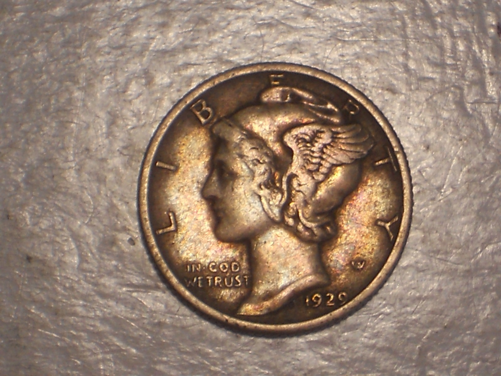 1929 Mercury Dime (XF, Choice Surfaces, & Attractive)