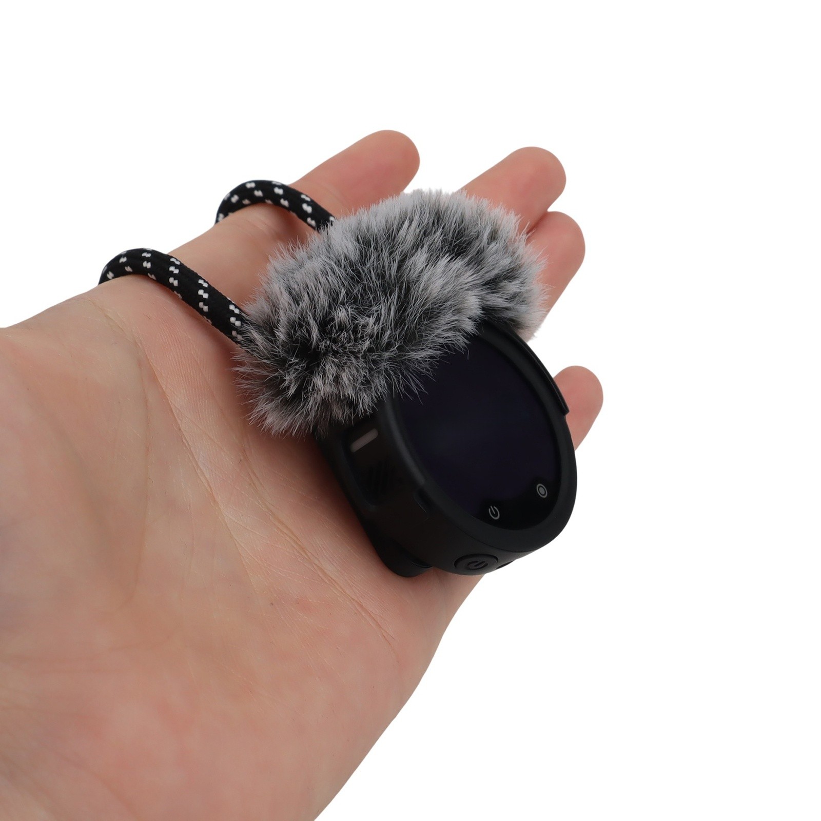 For Insta360 Mic Pro Microphone Transmitter Magnetic Lanyard Adjustable Compact