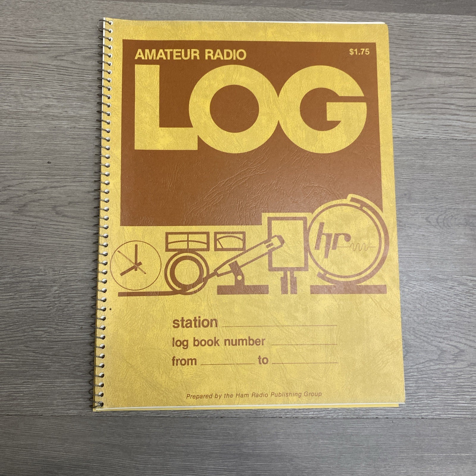 ARRL Amateur Radio Station Log Book American Radio Relay League 1980