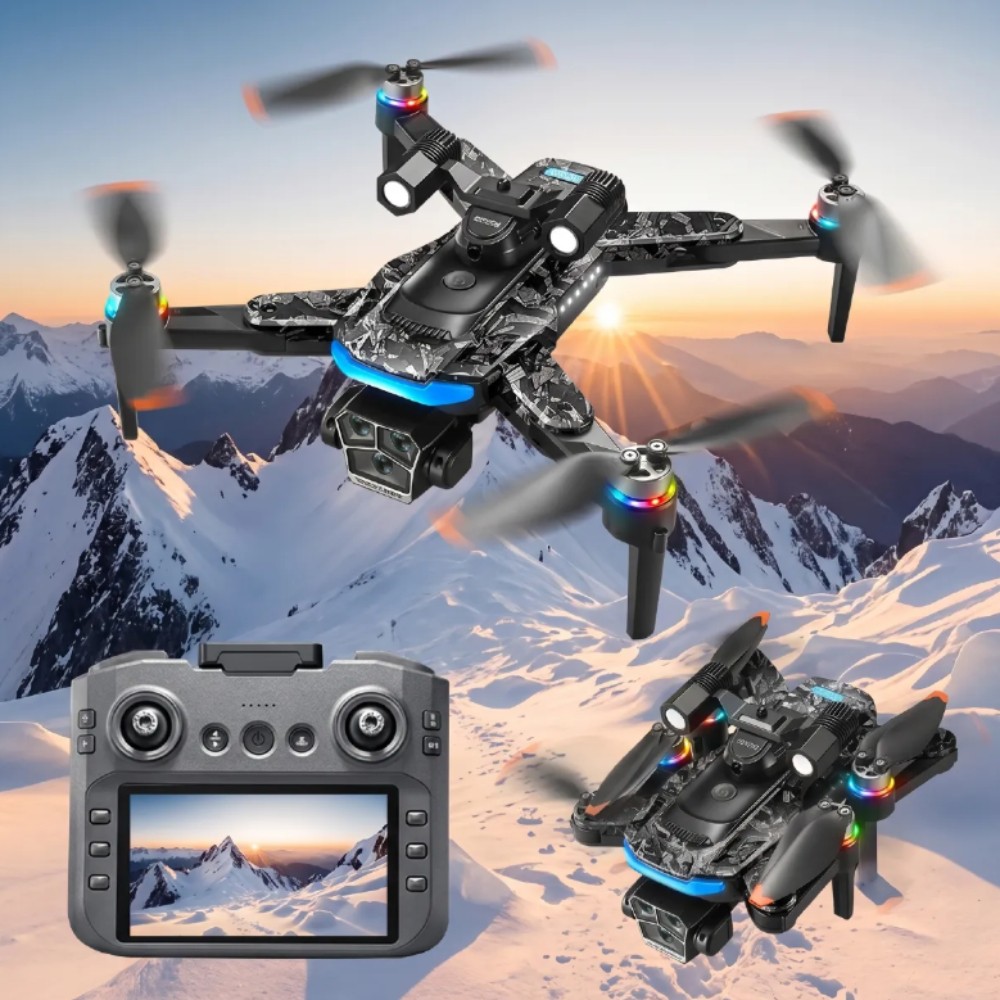 GPS A14 Pro MAX 8K Dual Cam Intelligent Obstacle Avoidance 5G Screen 2 Batteries