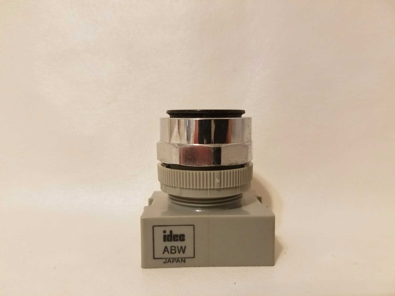 Idec ABW Black Flush Pushbutton