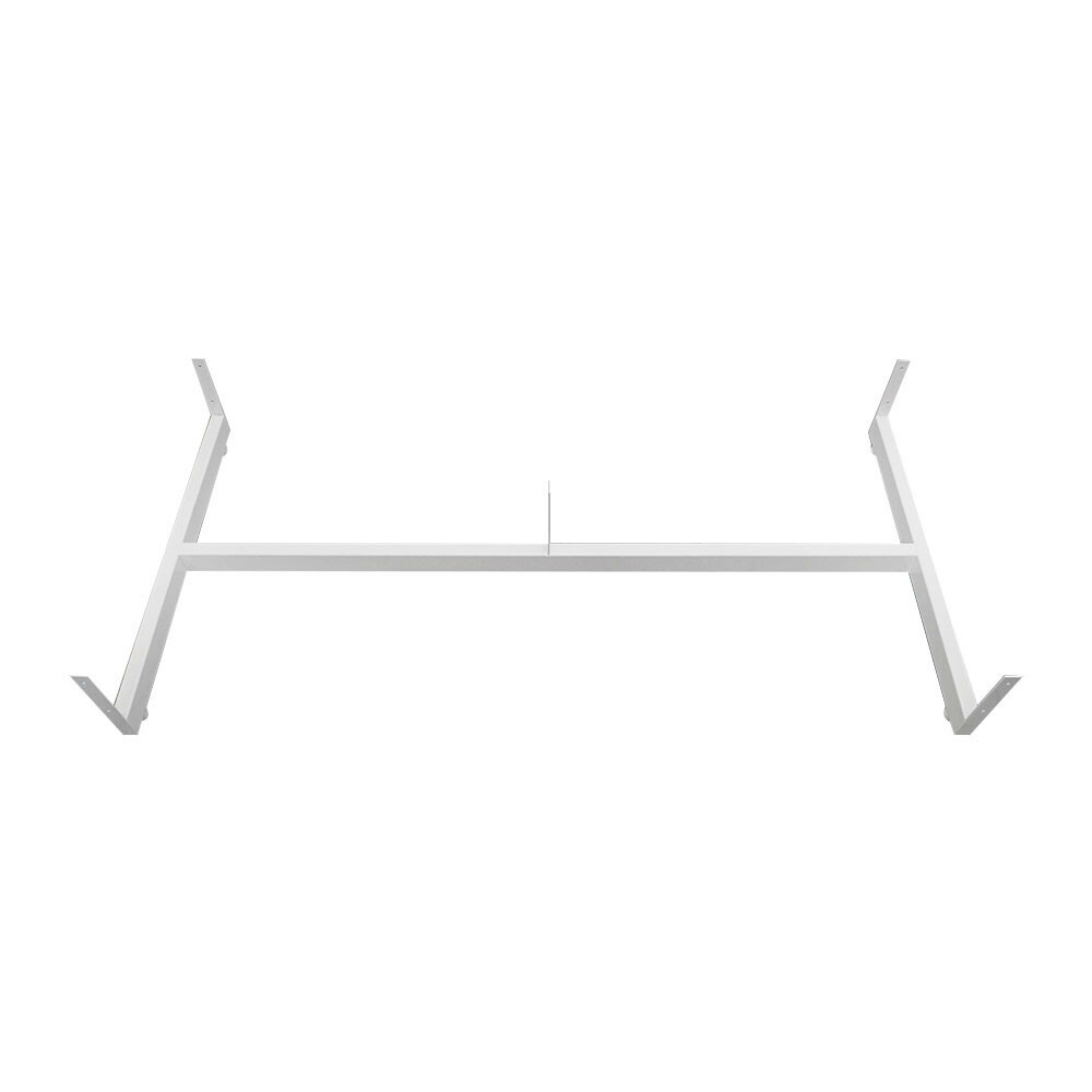 WHITE Gondola Base Floor Stand Display Gridwall Grid Panel Retail Fixture 50x25
