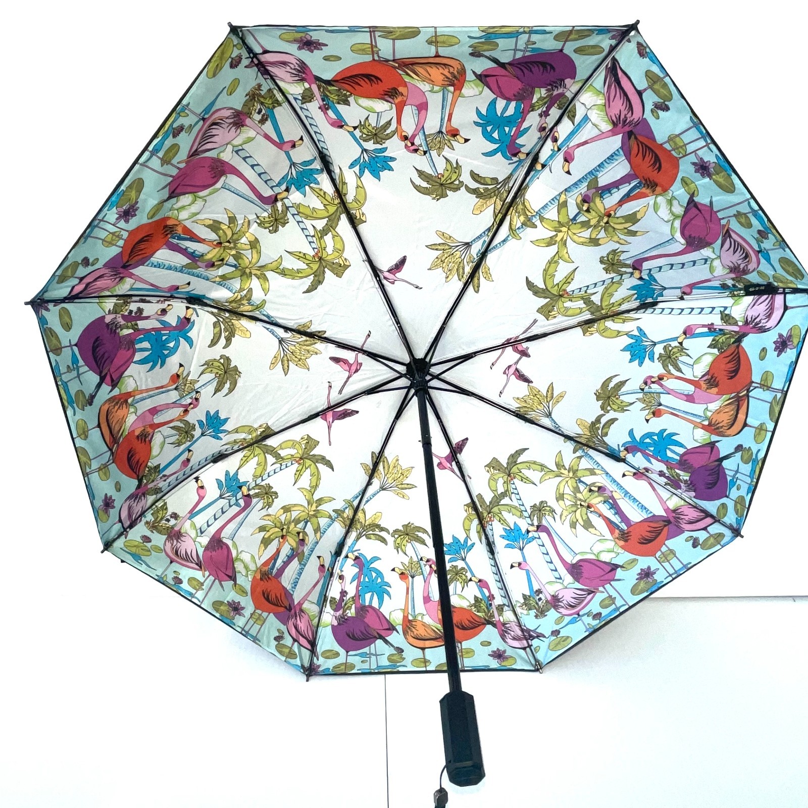 Folding umbrella, Flower print umbrella, Compact umbrella, 2 Lay umbrella