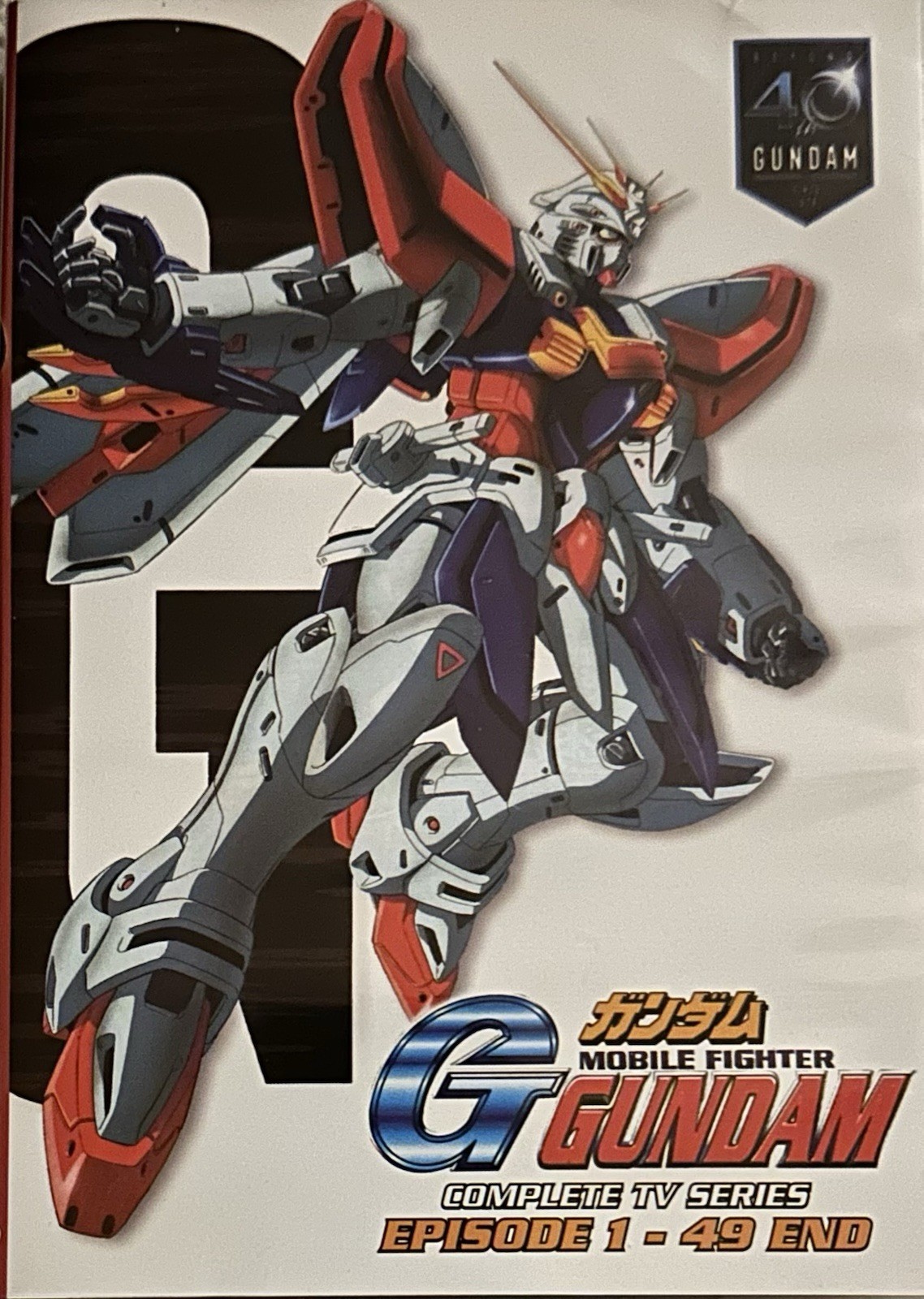 MOBILE FIGHTER G-GUNDAM: DVD COMPLETE SERIES, Episode 1-49- English Dub