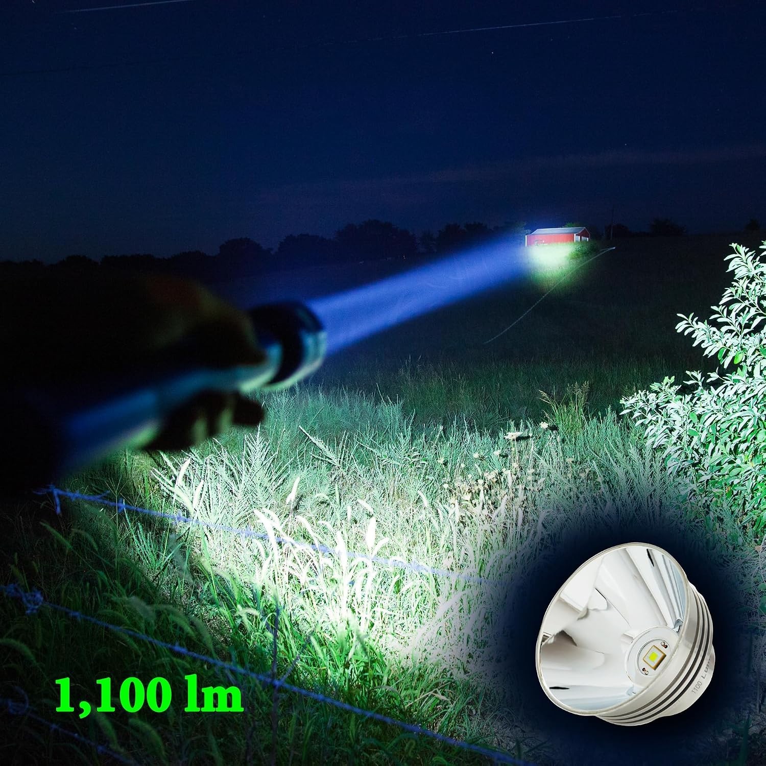 Maglite Flashlight LED Conversion Kit - 1100 Lumens