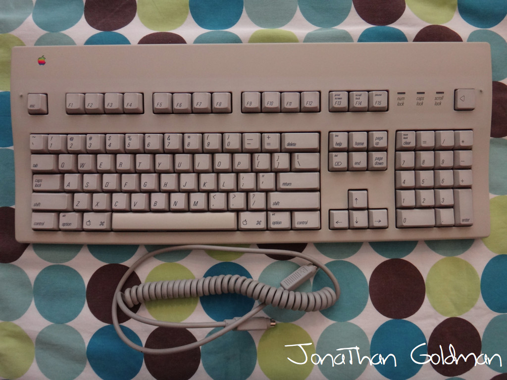 Apple Extended Keyboard II for Mac IIgs ADB Desktop Bus Vintage M3501 M0312