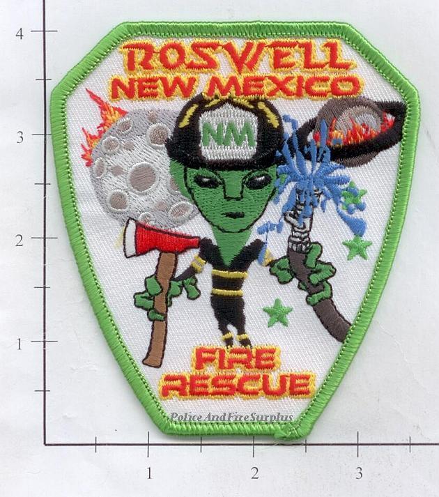 New Mexico - Roswell Fire Rescue NM Fire Dept Patch
