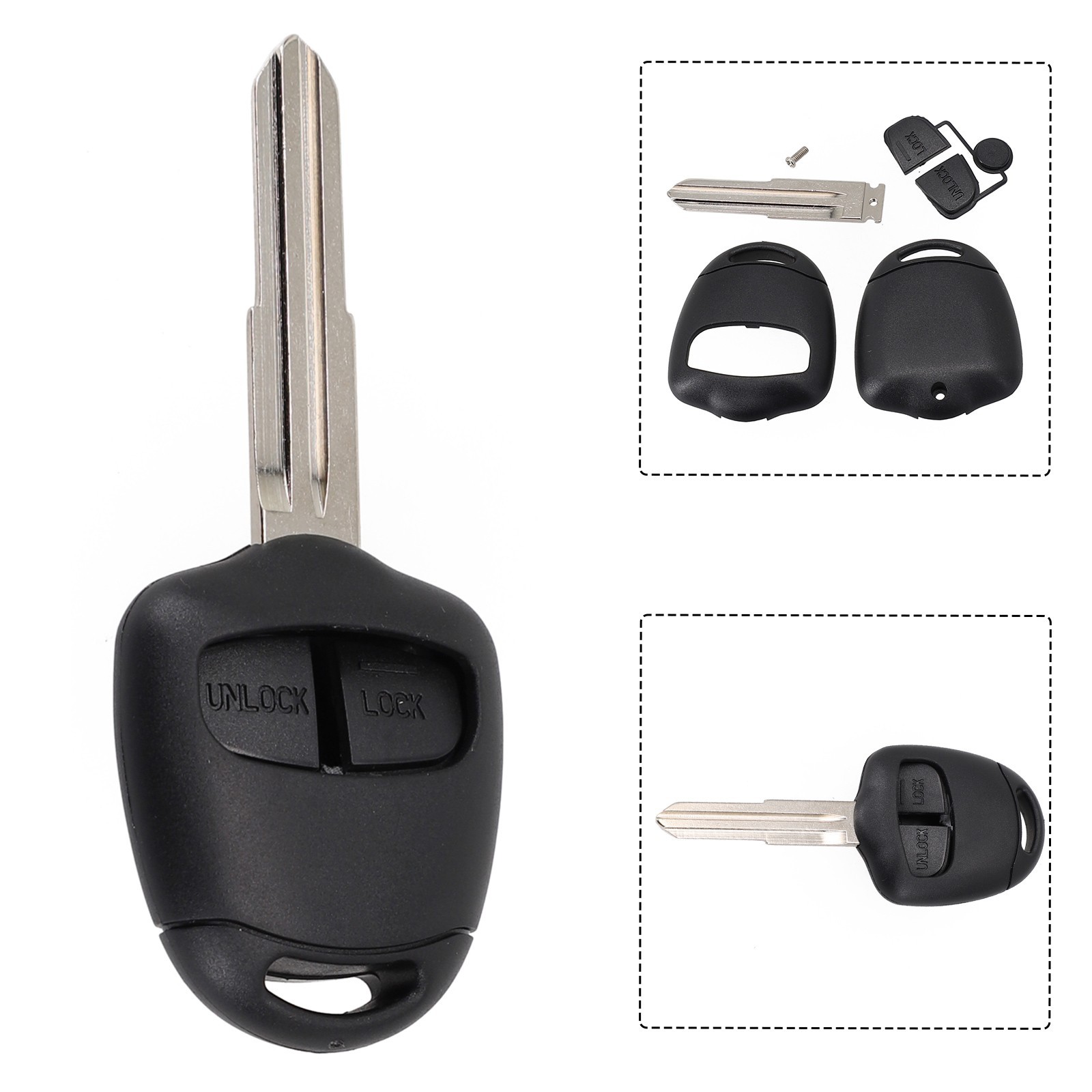 MIT Worn Or Broken Case Shell Broken Replace Car Key Shell Case Suitable