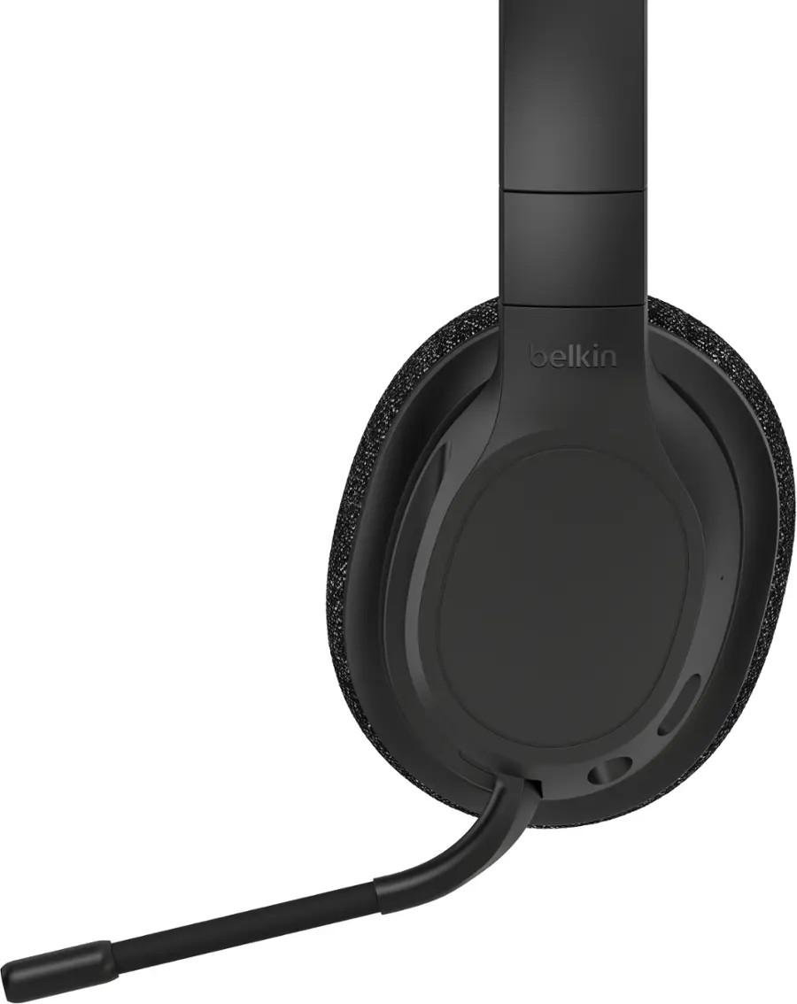 Belkin SoundForm Adapt Wireless USB-C Over-Ear Foldable Headset - Black
