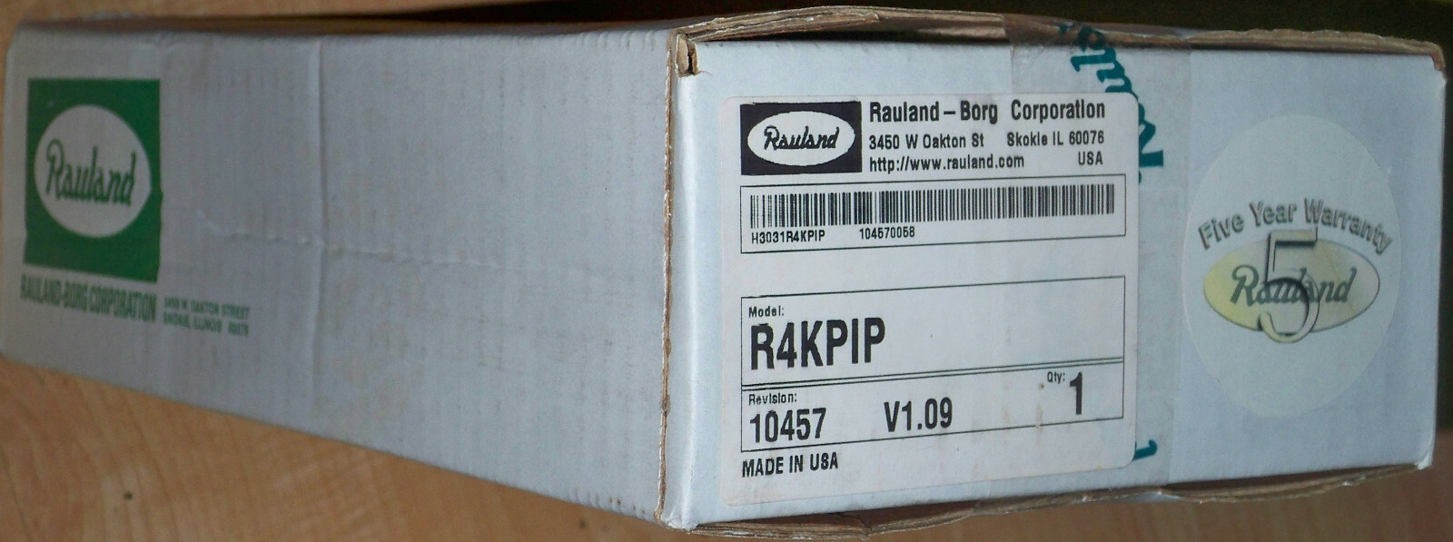 NEW Rauland-Borg Responder 4000 R4KPIP Peripheral Interface Port, open box, OME