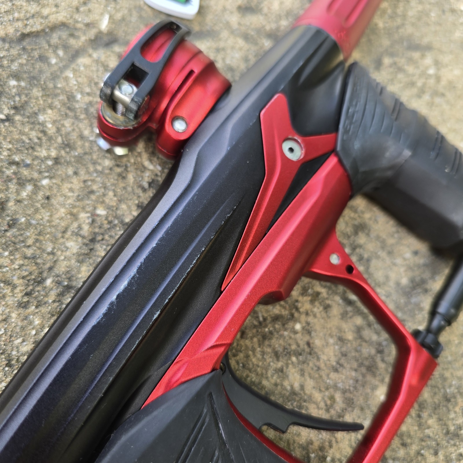 Planet Eclipse Geo 3.5 Paintball Marker - Black Red R5 Cs