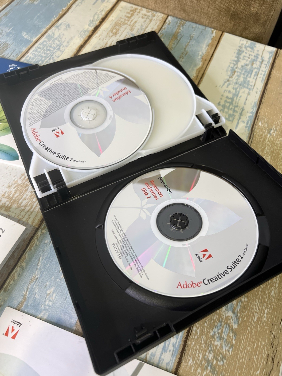 Adobe Creative Suite 2 Premium CS2 Education Edition for Windows Install Disc