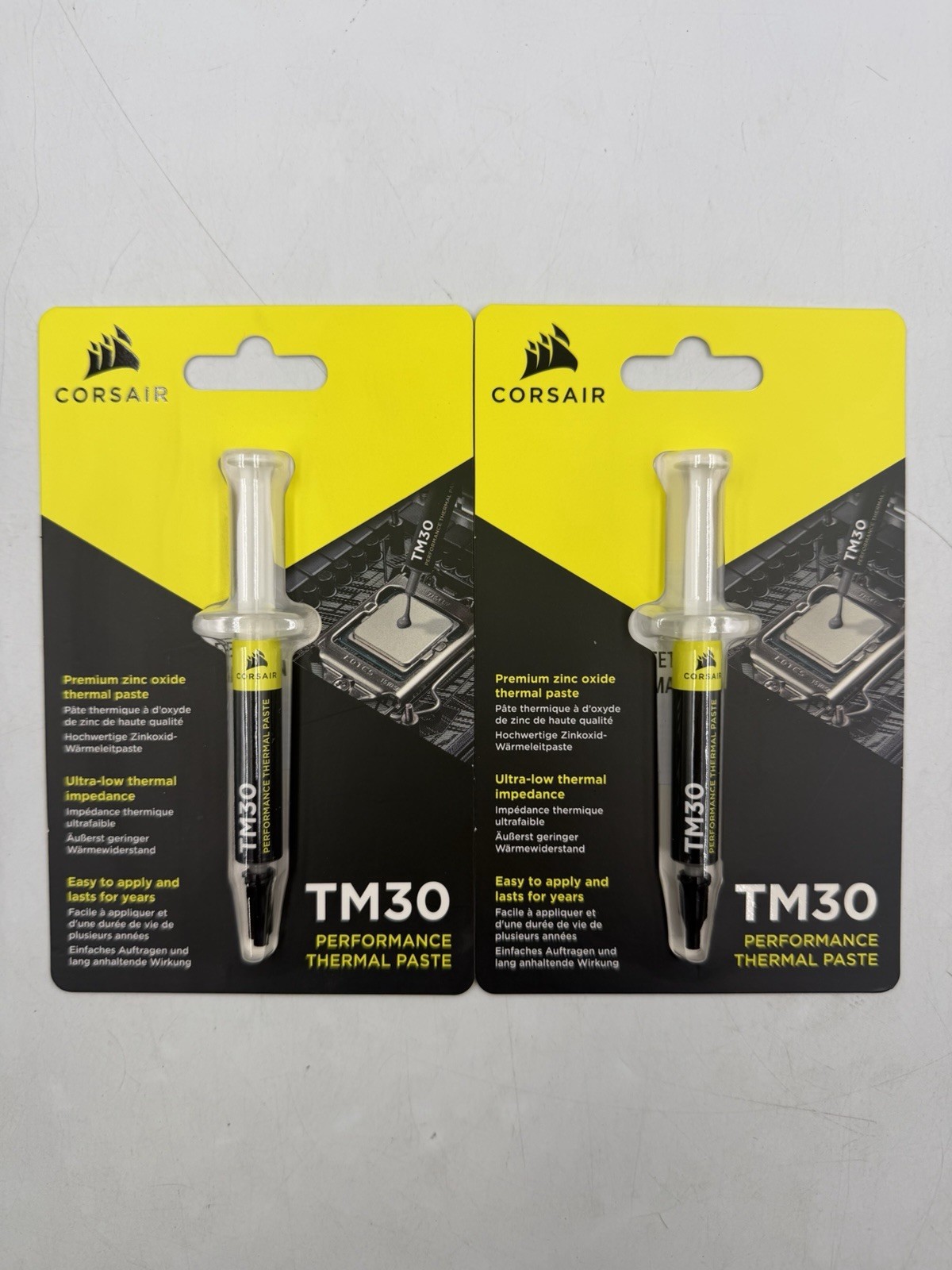 2x Corsair CT-9010001-WW TM30 Performance Thermal Paste