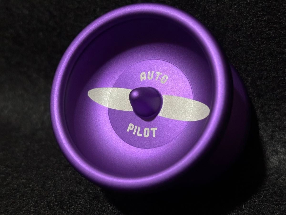 Laid Back Swing Auto Pilot Yo-Yo Purple Used Excellent Condition JP