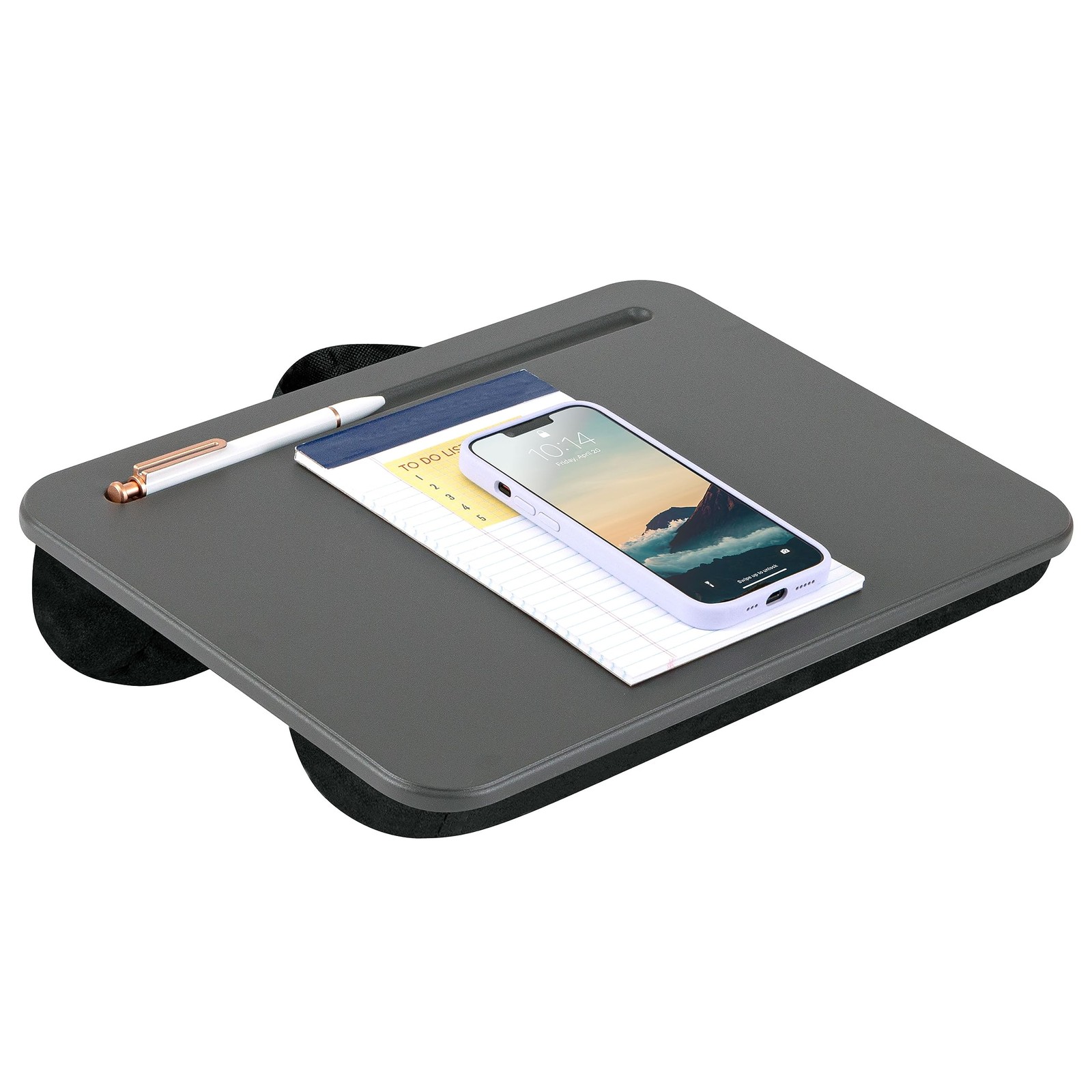 Lap Desk Table Tray Laptop Cushion Bed Pillow Cushioned Computer Support 15 Inch