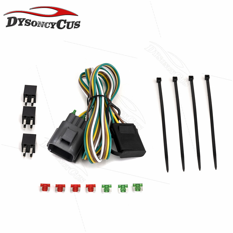 For Chevy Traverse 2013-2014 2015 2016 2017 , 4-Way Flat Trailer Wiring Harness
