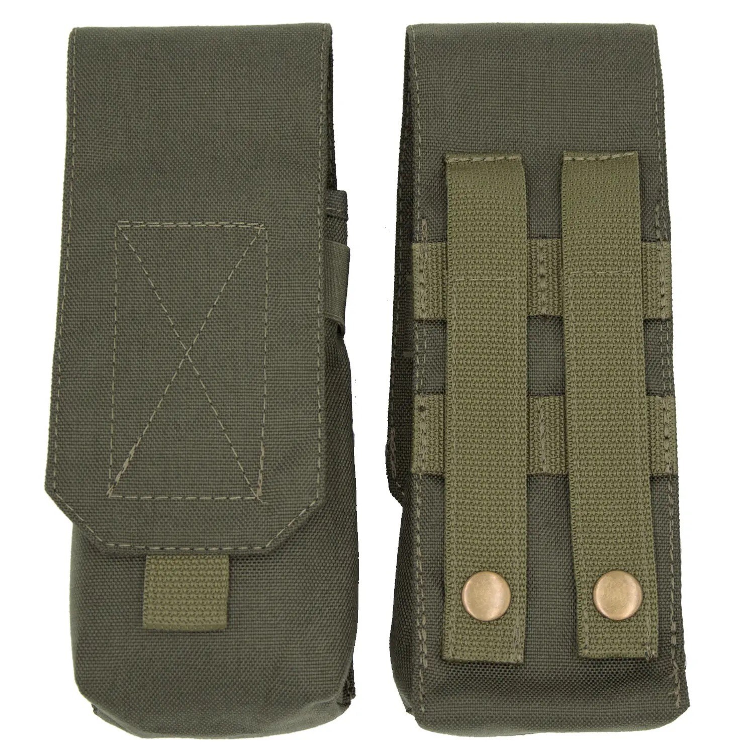 Mag Pouch Magazine Pouch Mag Carrier MOLLE For АК 5.45, 7.62 OLIVE Set of 2 pcs.