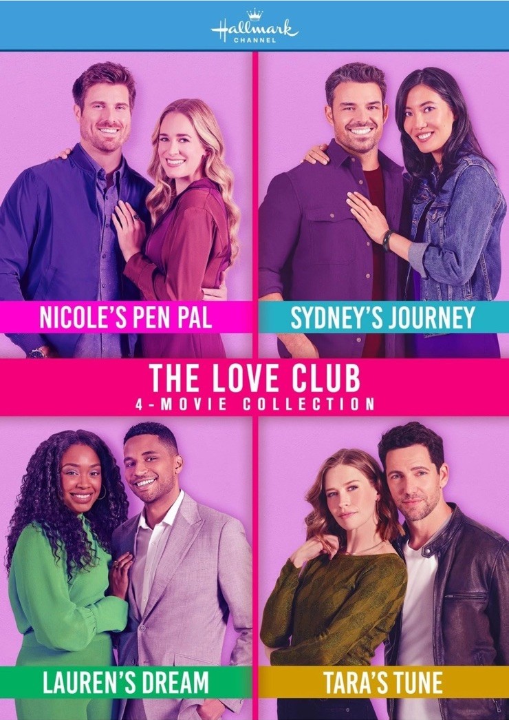 Hallmark 4-Movie Collection: The Love Club: Tara’s Tune, The Love Club: La...