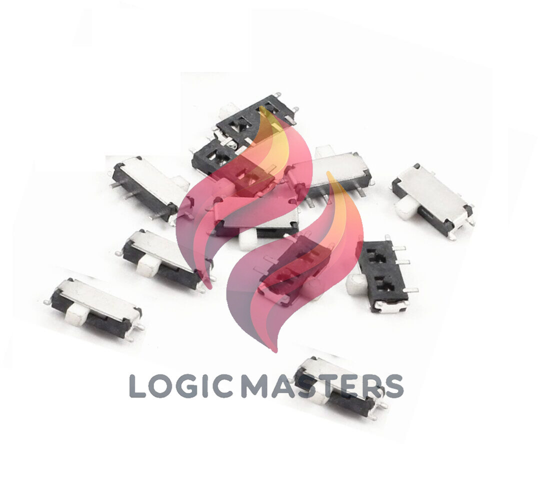 10PCS Slide Power Off/On Panel PCB MINI SMD Switch,SPM NEW