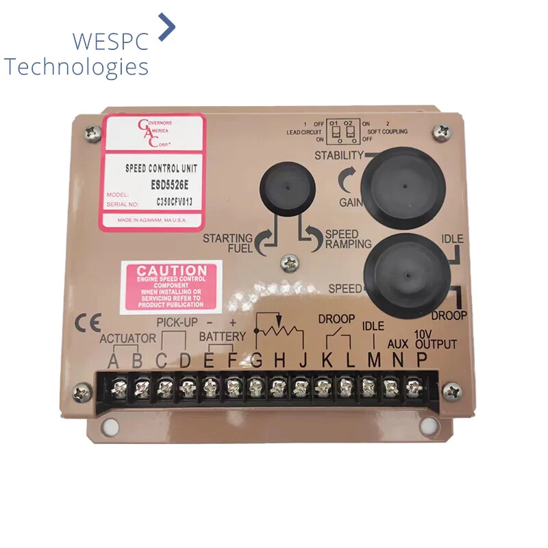 Original ESD5526E Governors Speed Control Unit Switchable droop control Analog
