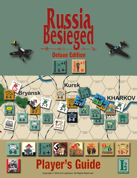 Compass Games Russia Besieged Deluxe Edition - Player's Guide